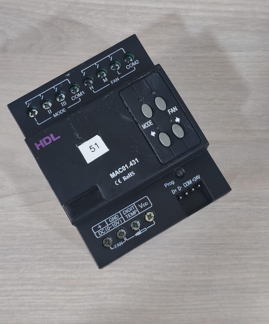 HDL MAC01.431 HDL MAC01.431 F/W VER.HDL-V03.11U HDL AIR CONDITION CONTROL MODULE 2