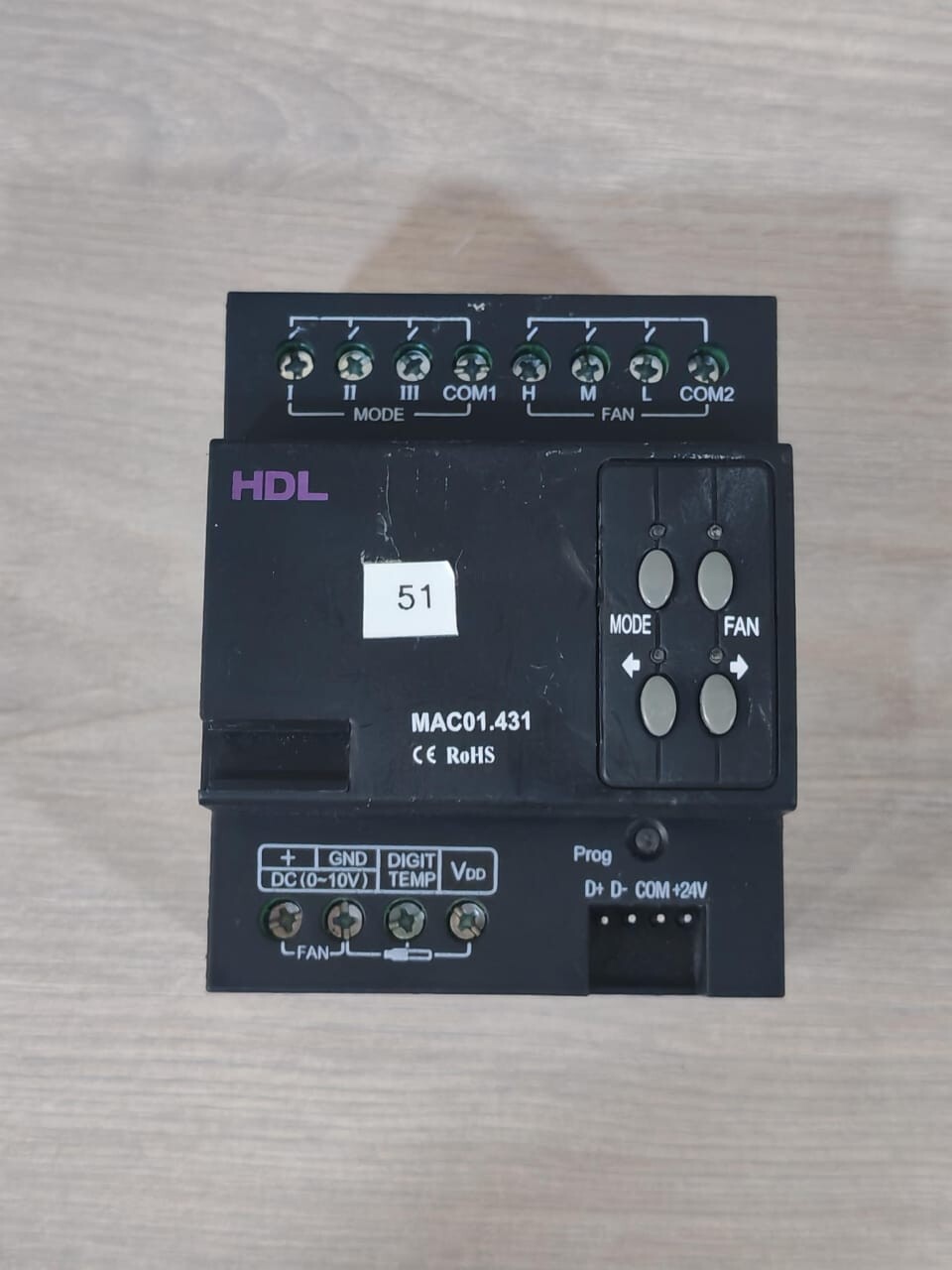 HDL MAC01.431 HDL MAC01.431 F/W VER.HDL-V03.11U HDL AIR CONDITION CONTROL MODULE 4