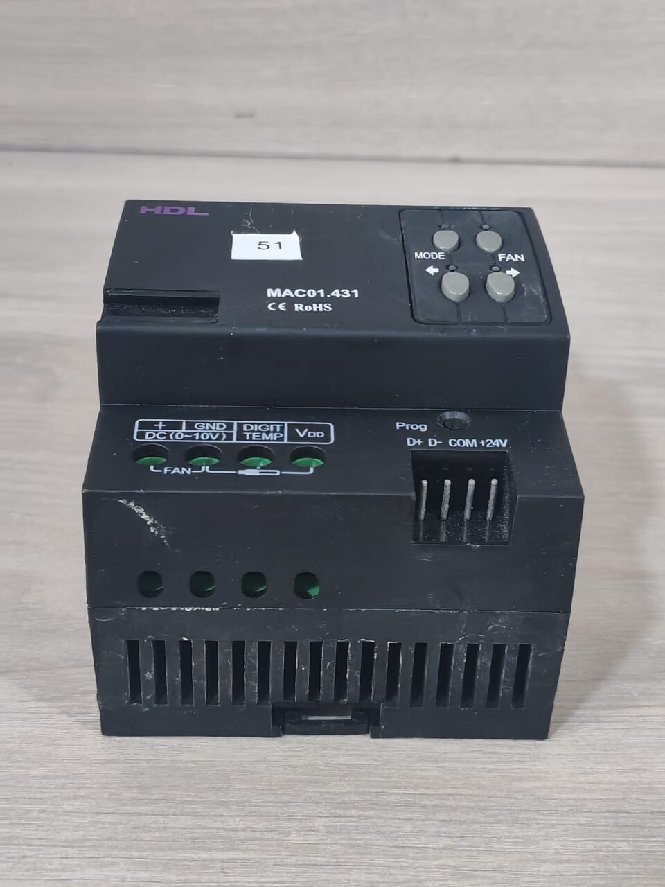 HDL MAC01.431 HDL MAC01.431 F/W VER.HDL-V03.11U HDL AIR CONDITION CONTROL MODULE 9