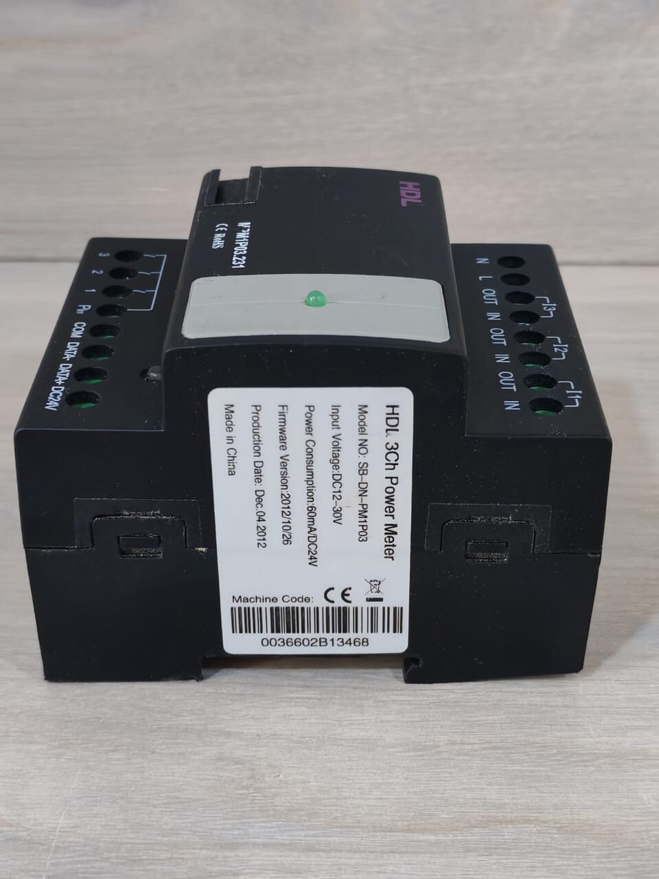 HDL MPM1P03.231 HDL MPM1P03.231 /SB-DN-PM1P03 F/W VER.2012/10/26 HDL 3CH POWER METER 9
