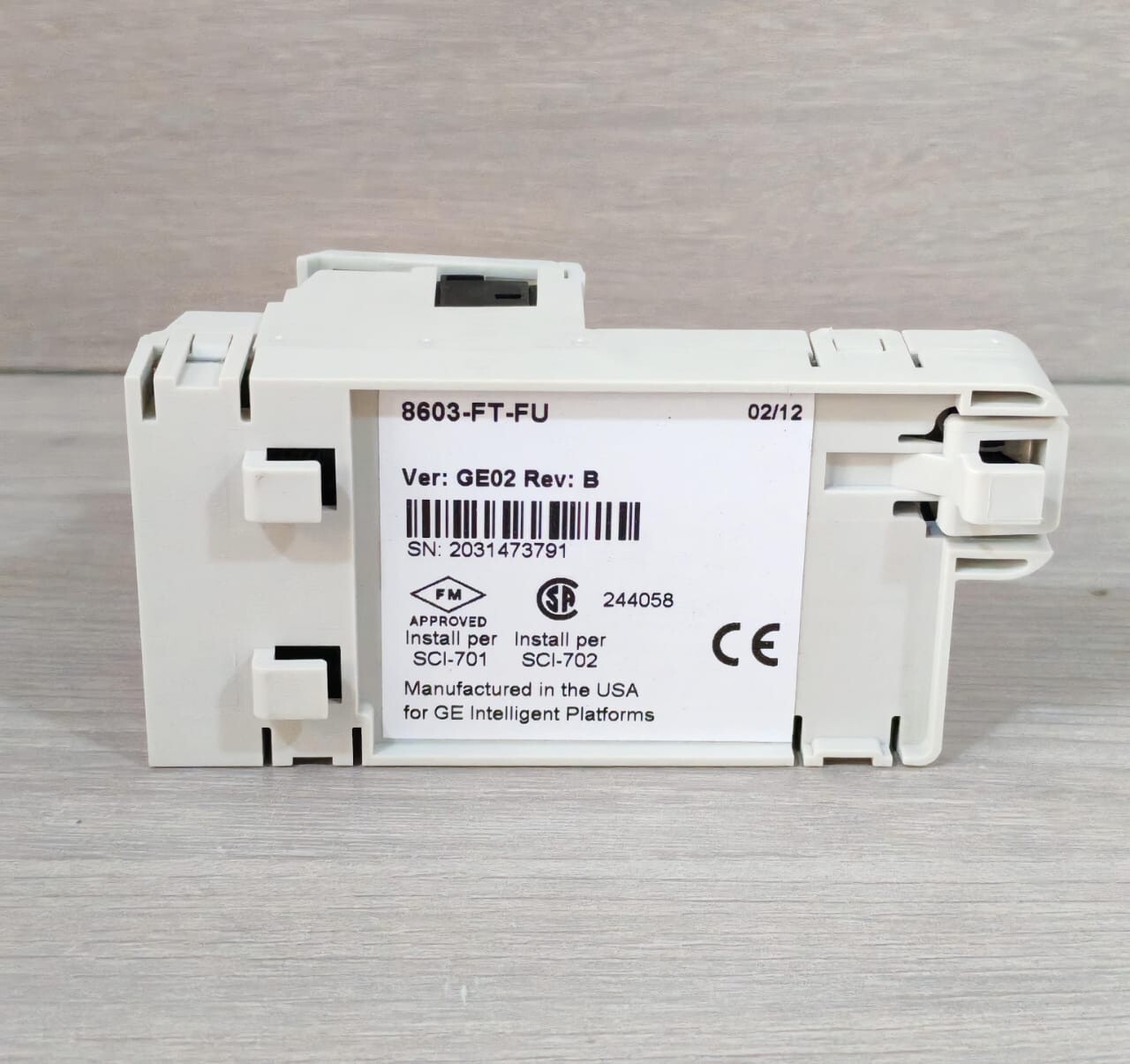 GE Fanuc 8603-FT-FU VER.GE02 REV.B GE FANUC 8603-FT-FU VER.GE02 REV.B FIELD TERMINAL 10