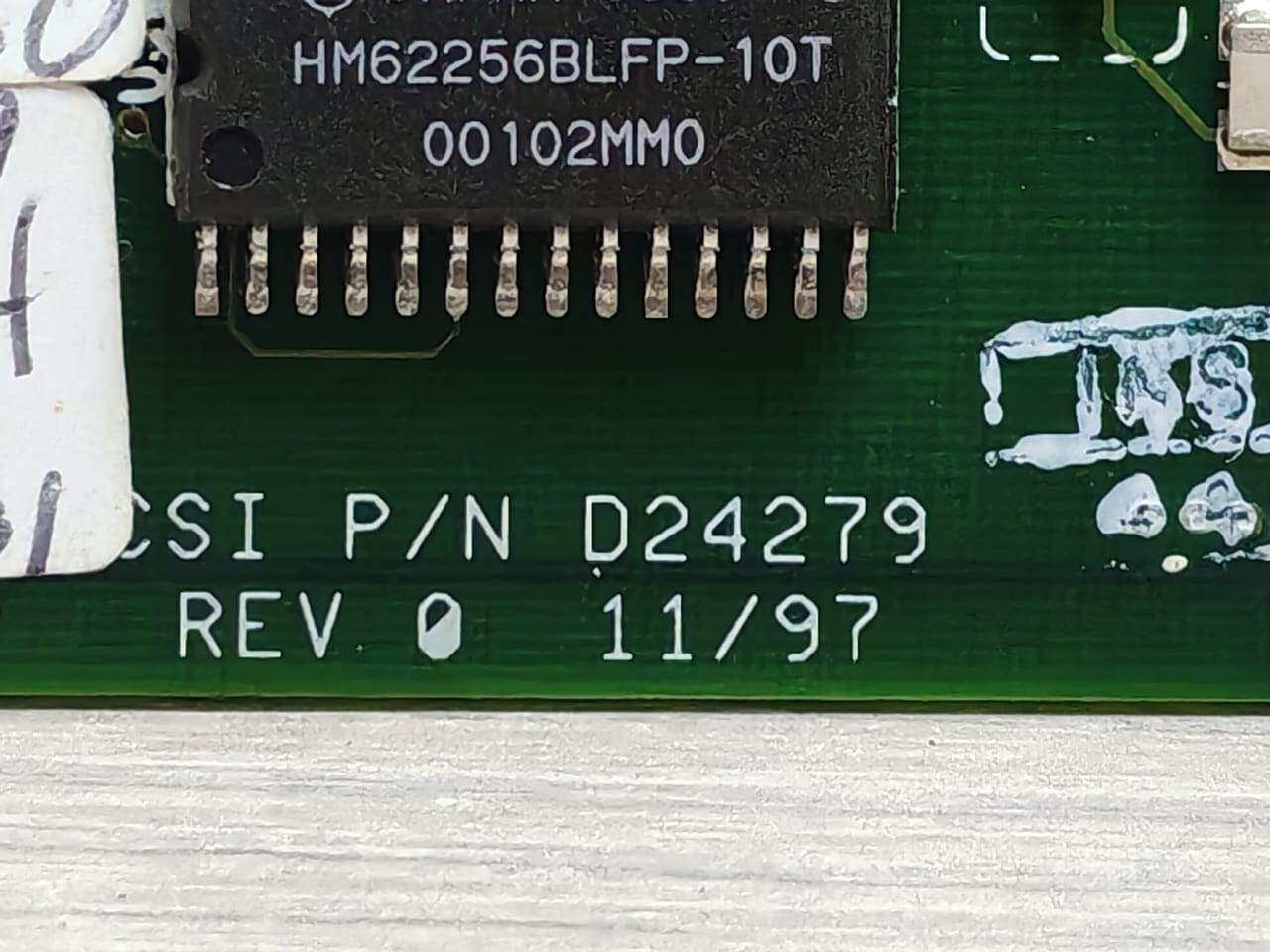 csi B811700 CSI P/N 024279 Circuit Board From CSI Ultraspec B811700 Machinery Analyzer 4
