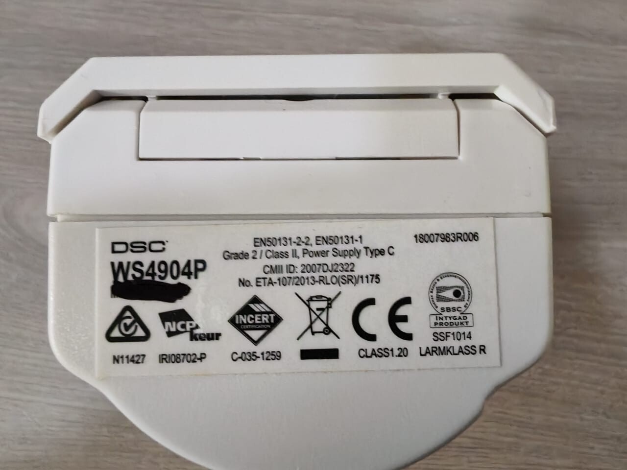 DSC WS4904P DSC WS4904P WIRELESS PET IMMUNE PASSIVE INFRARED DETECTOR 3
