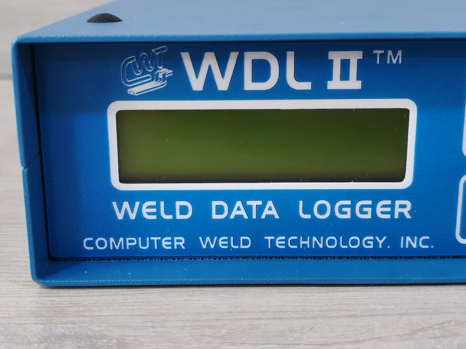 Computer Weld Technology A3A0186 Computer Weld Technology WDL / Weld Data Logger II P/n: A3A0186 Rev. A 3