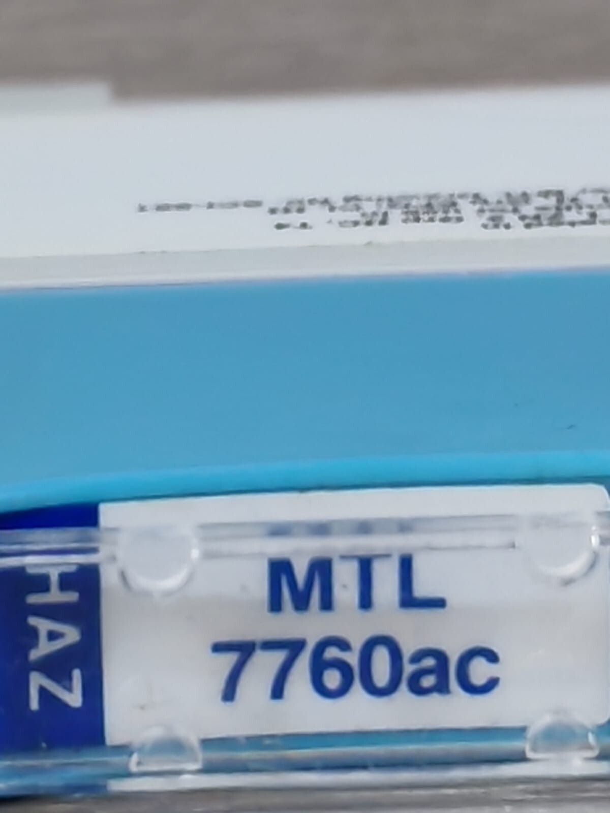 MTL MTL7760AC MTL INSTRUMENTS MTL7760AC SHUNT-DIODE SAFETY BARRIER-WITH RUSTY PART 3