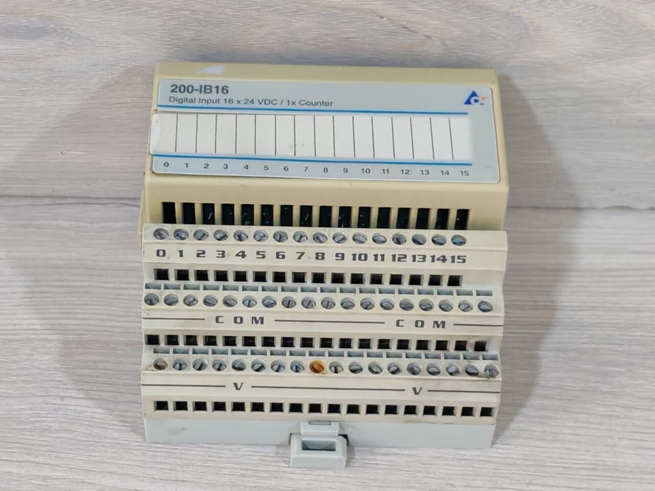 ALFA LAVAL AUTOMATION INPUT-16 ALFA LAVAL AUTOMATION S200-IB16 & S200-TB3 DIGITAL INPUT 16 X 24VDC/1X COUNTER 9