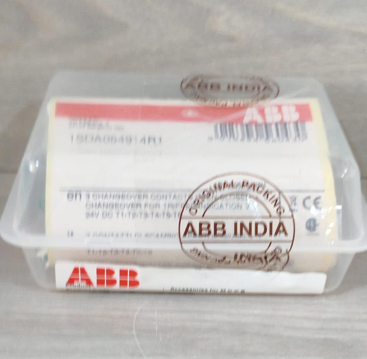 ABB 1SDA054914R1 ABB 1SDA054914R1 AUX T1..T6 3Q 1STY 24VDC - FACTORY SEALED 5