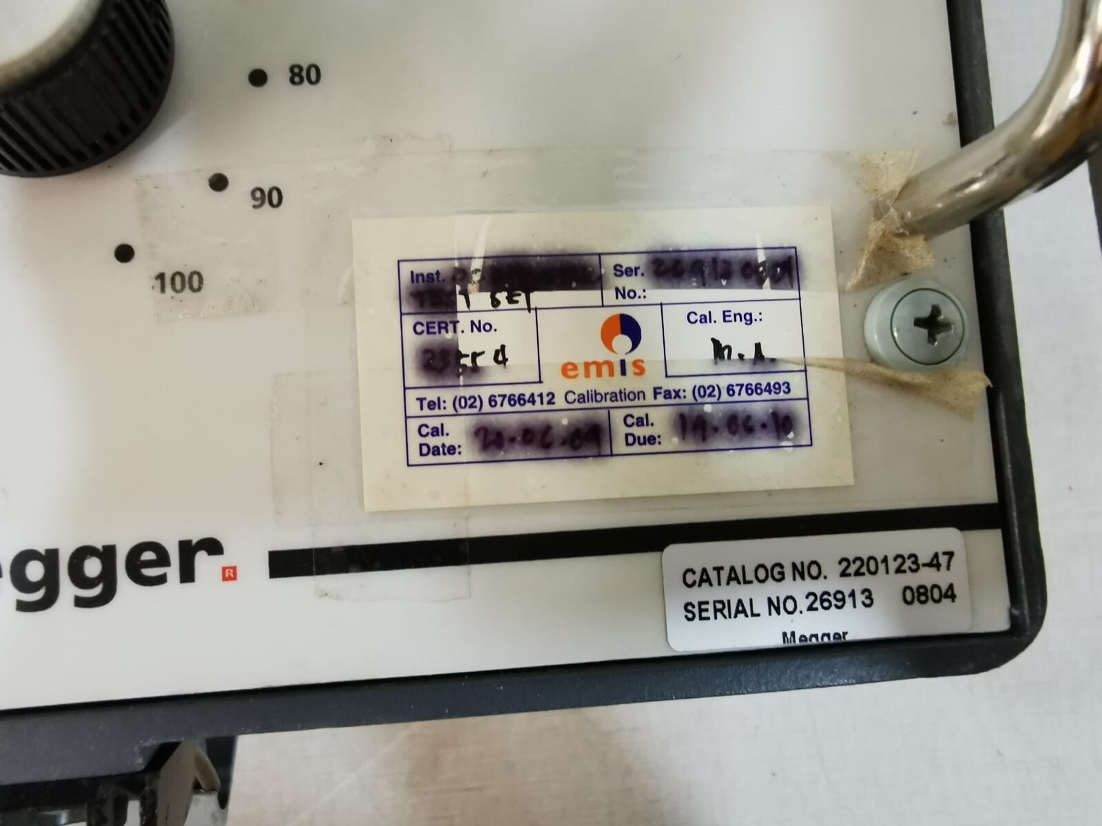 Megger DC Dielectric Test Set 120 KiloVolts Megger Biddle DC Dielectric Test Set 120 KiloVolts 4