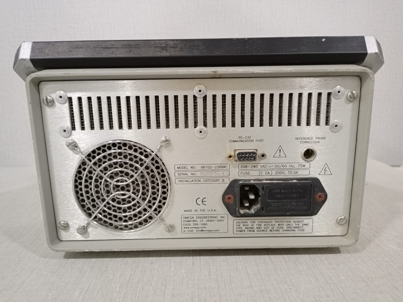 OMEGA BB702 OMEGA BB702 High Performance Blackbody Calibration Source 9
