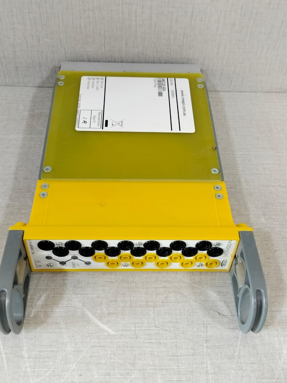 RMS 4M320K4 BA RMS 4M320K4 BA TEST BLOCK SYSTEM 4M320-BA 7