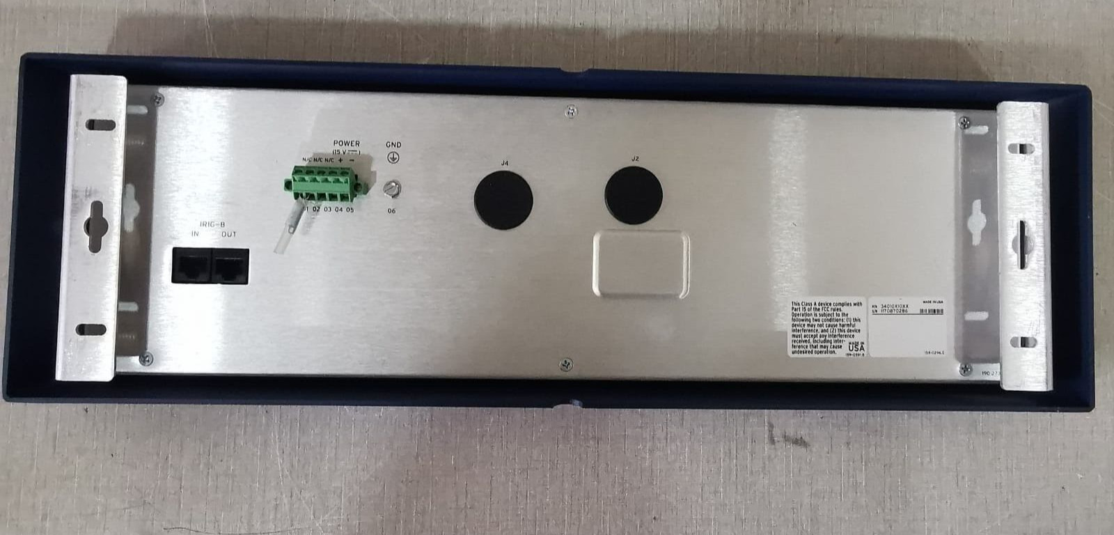 SEL 34010X10XX SEL-3401 DIGITAL CLOCK PANEL CONTROLLER 8