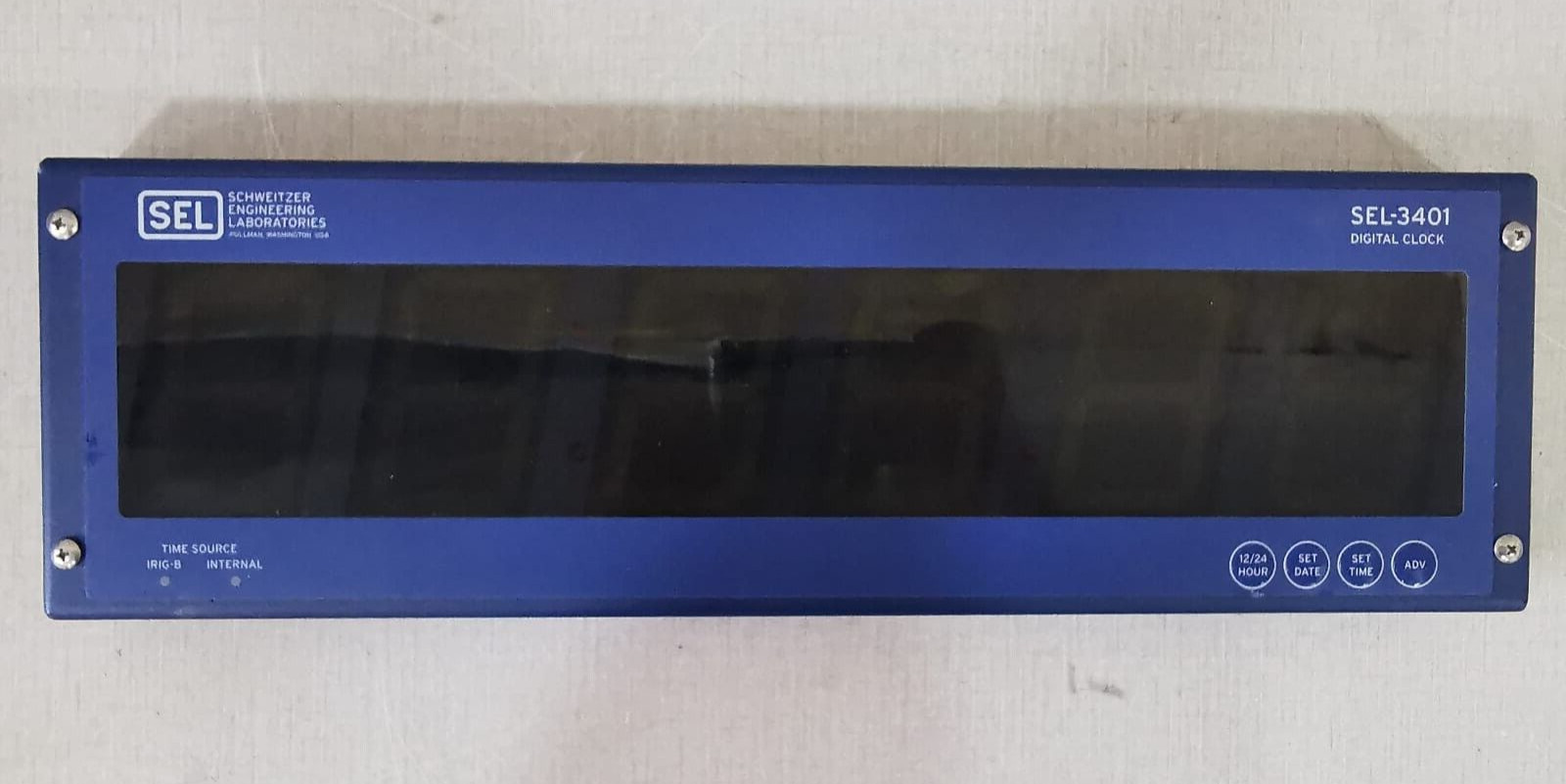 SEL-3401 DIGITAL CLOCK PANEL CONTROLLER
