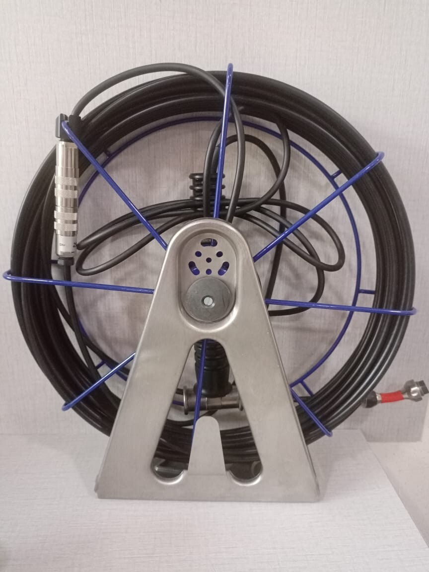 WOHLER VIS2000 Wohler Cable Reel VIS2000, Rotary Brush, push rod camera, trolley and others 4