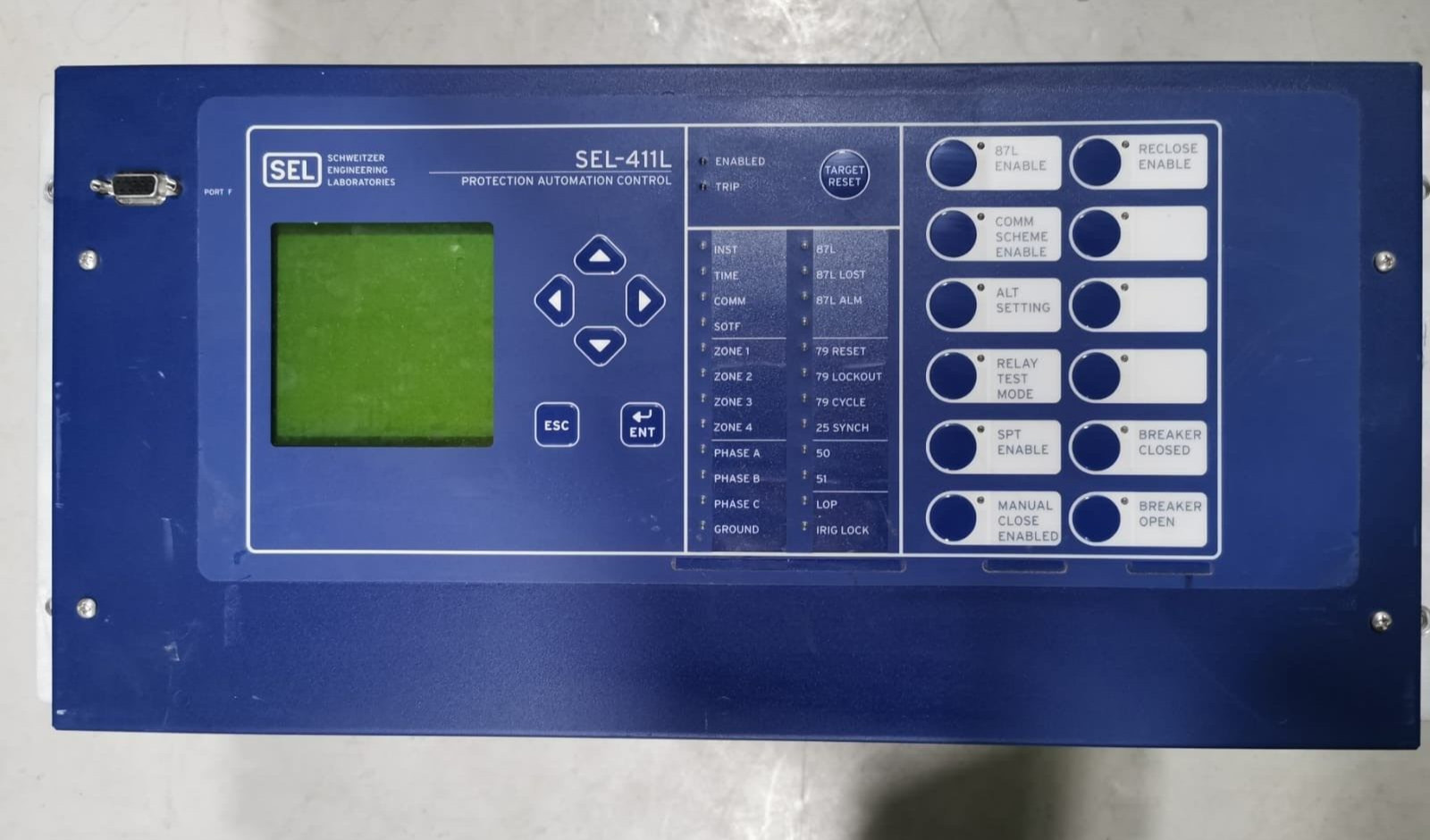 SEL 0411L1X6X1C7CDXH5C424XX SEL-411L 0411L1X6X1C7CDXH5C424XX PROTECTION AUTOMATION CONTROL 120-240V 3