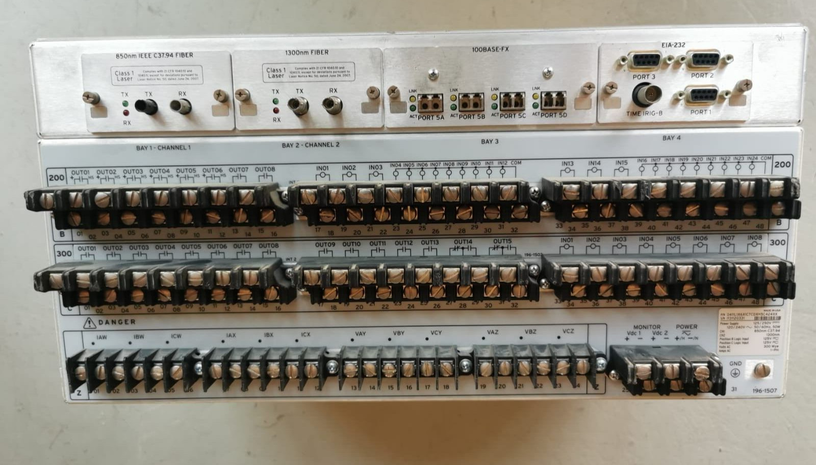 SEL 0411L1X6X1C7CDXH5C424XX SEL-411L 0411L1X6X1C7CDXH5C424XX PROTECTION AUTOMATION CONTROL 120-240V 7