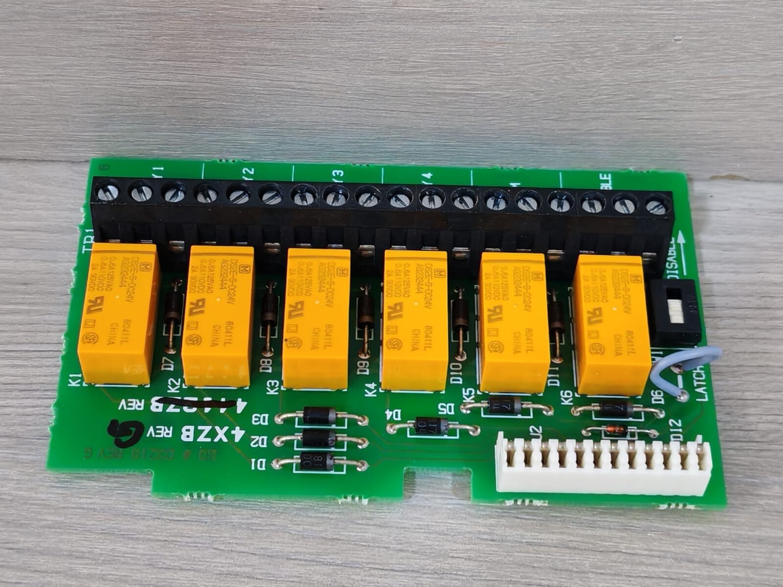 Fire-Lite Alarms Inc. 4XZMF Fire-Lite Alarms Inc. 4XZMF Zone Relay Module PCB Card 3