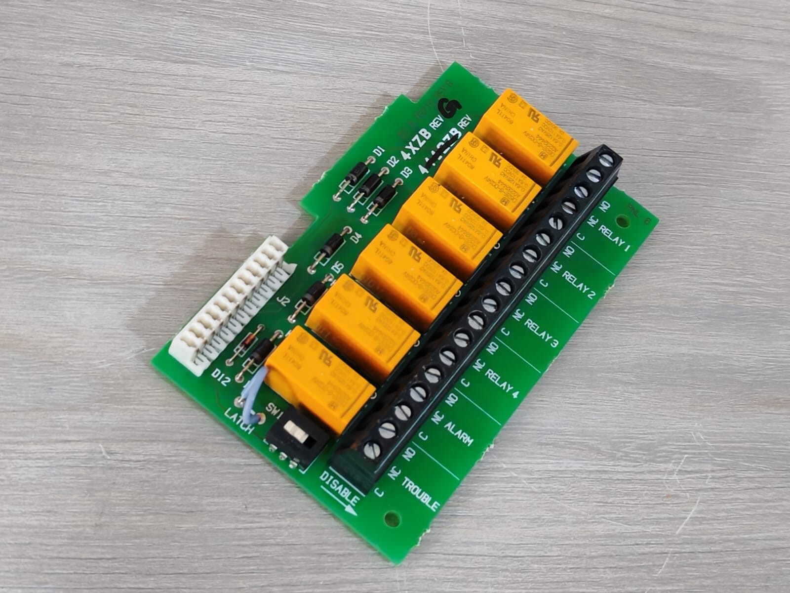 Fire-Lite Alarms Inc. 4XZMF Fire-Lite Alarms Inc. 4XZMF Zone Relay Module PCB Card 7
