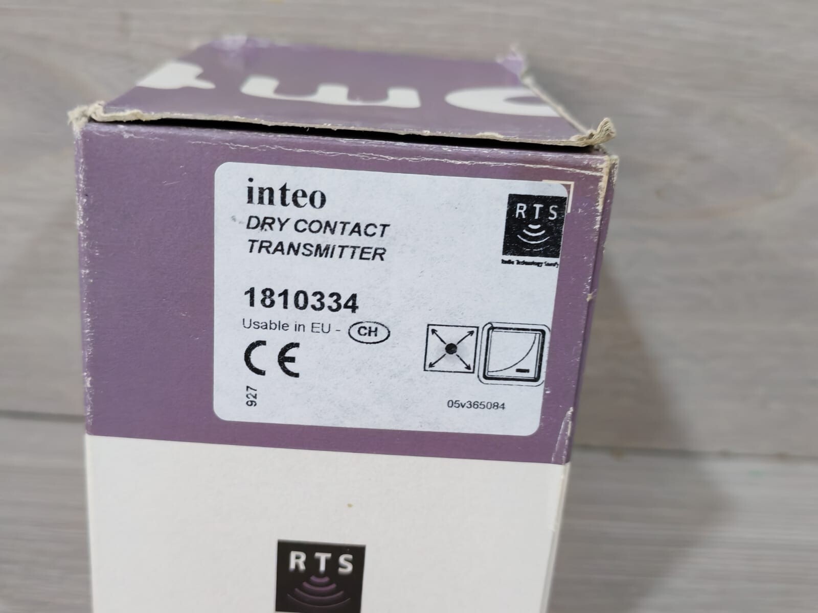 Somfy Inteo Somfy Inteo Dry Contact Transmitter 230 VAC 1810135A 8