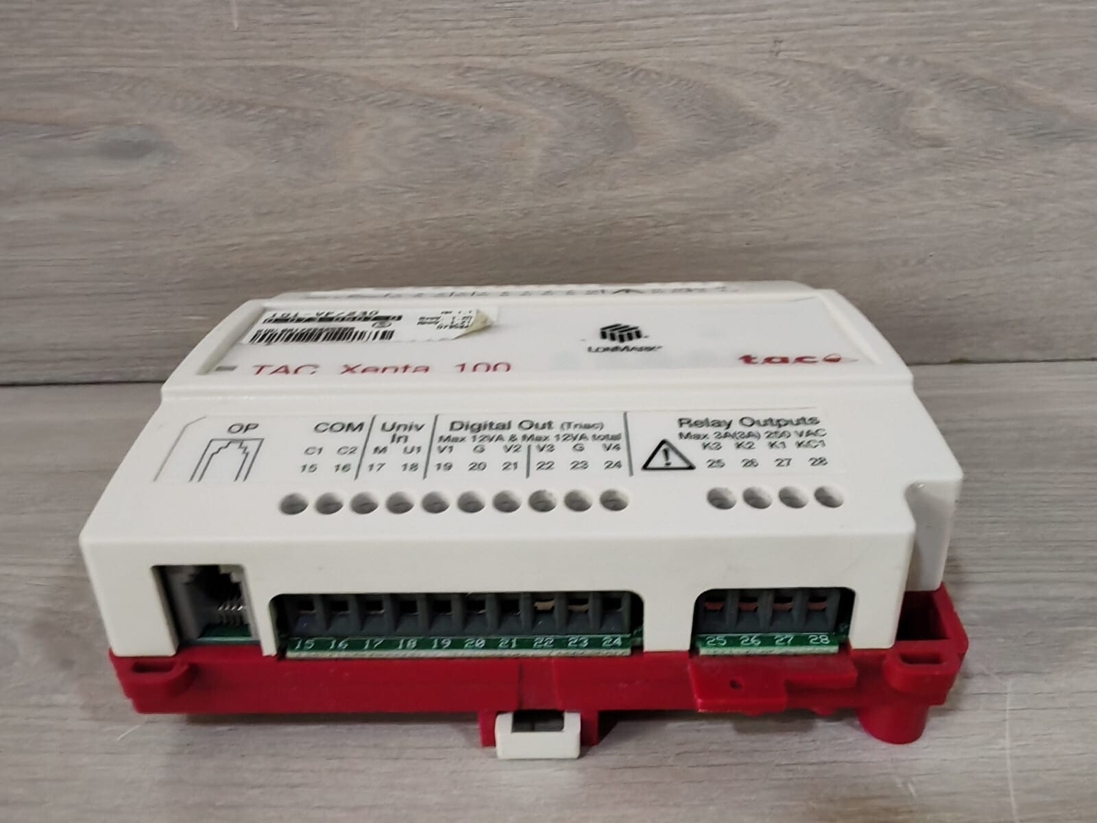 TAC 0-073-0507-0 TAC XENTA 100 101-VF/230 CONTROLLER 0-073-0507-0 6