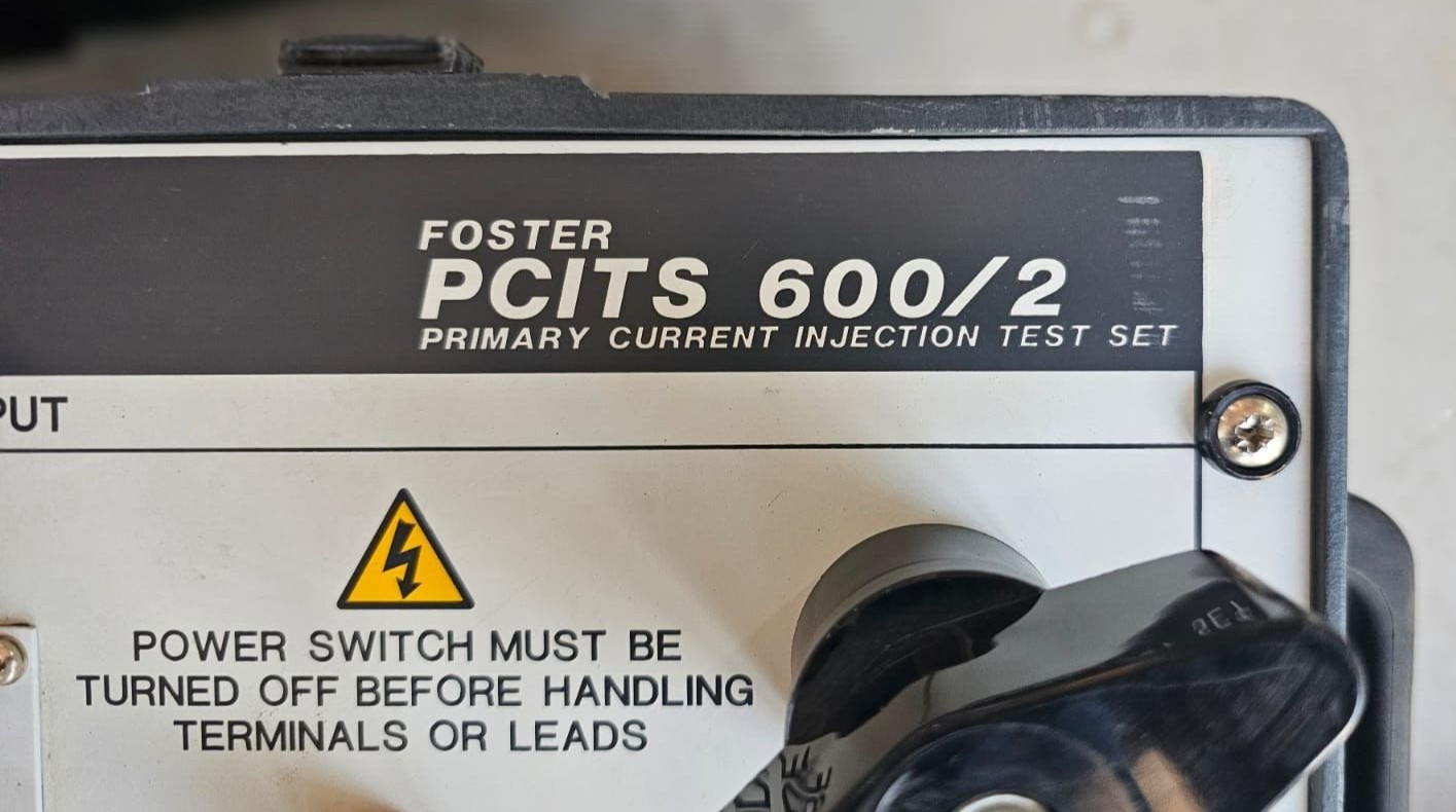 Megger PCITS 600/2 MEGGER Foster PCITS 600/2 Primary Current Injection Test Set 7