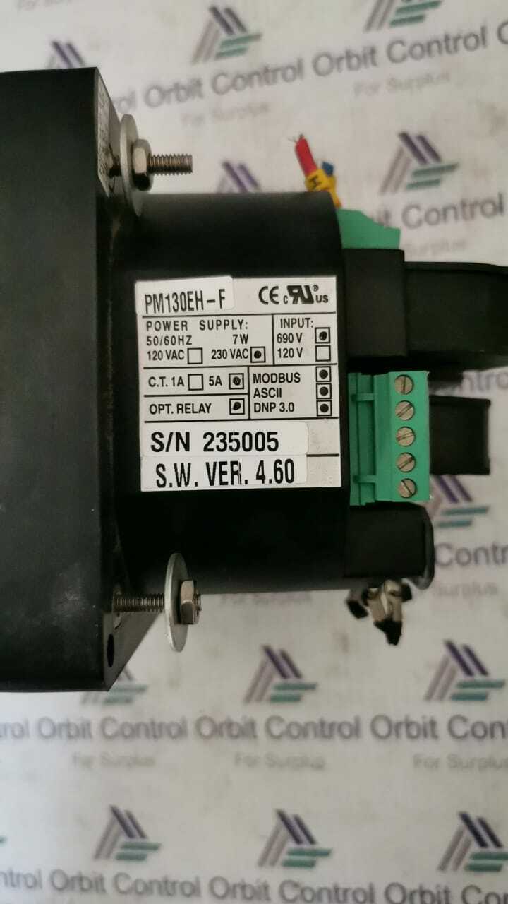 SATEC PM130EH SATEC PM130EH POWER ENERGY METER SW VER. 4.60 5