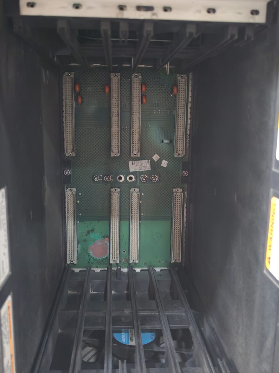 Woodward 5453-277 WOODWARD 5453-277 REV B. 8 -SLOTS CHASSIS RACK 6