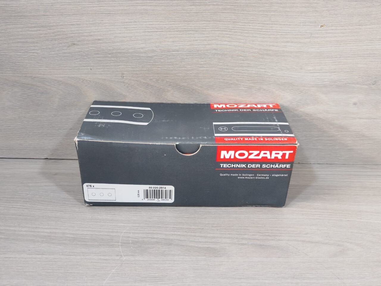 Mozart 80.020 Mozart 80.020 Industrial Blade - Carbon 0.20mm 7