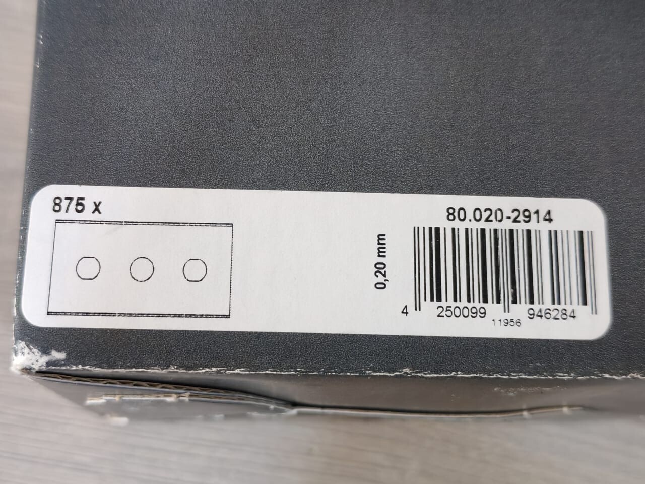 Mozart 80.020 Mozart 80.020 Industrial Blade - Carbon 0.20mm 8