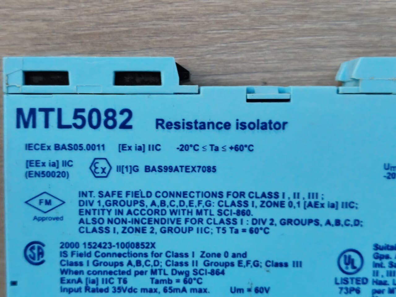 MEASUREMENT TECHNOLOGY MTL5082 MEASUREMENT TECHNOLOGY MTL5082 RESISTANCE ISOLATOR 4