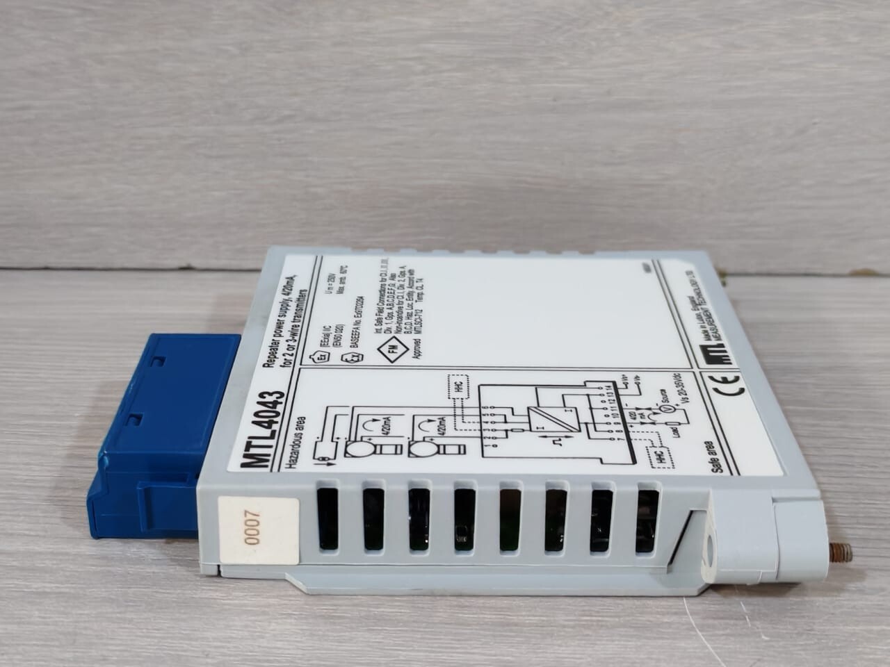 MTL MTL 4043 MTL 4043 REPEATER POWER SUPPLY,4/20mA, FOR 2 OR 3-WIRE TRANSMITTERS 6