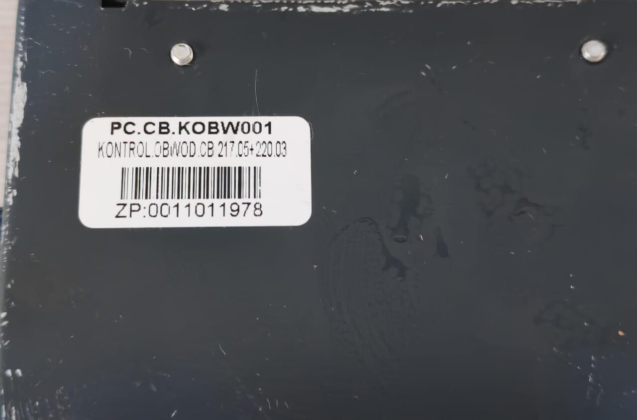 TM TECHNOLOGIES KOBW001 TM TECHNOLOGIES PC.CB.KOBW001 KONTROL OBWOD.CB.217-05+220.03 7
