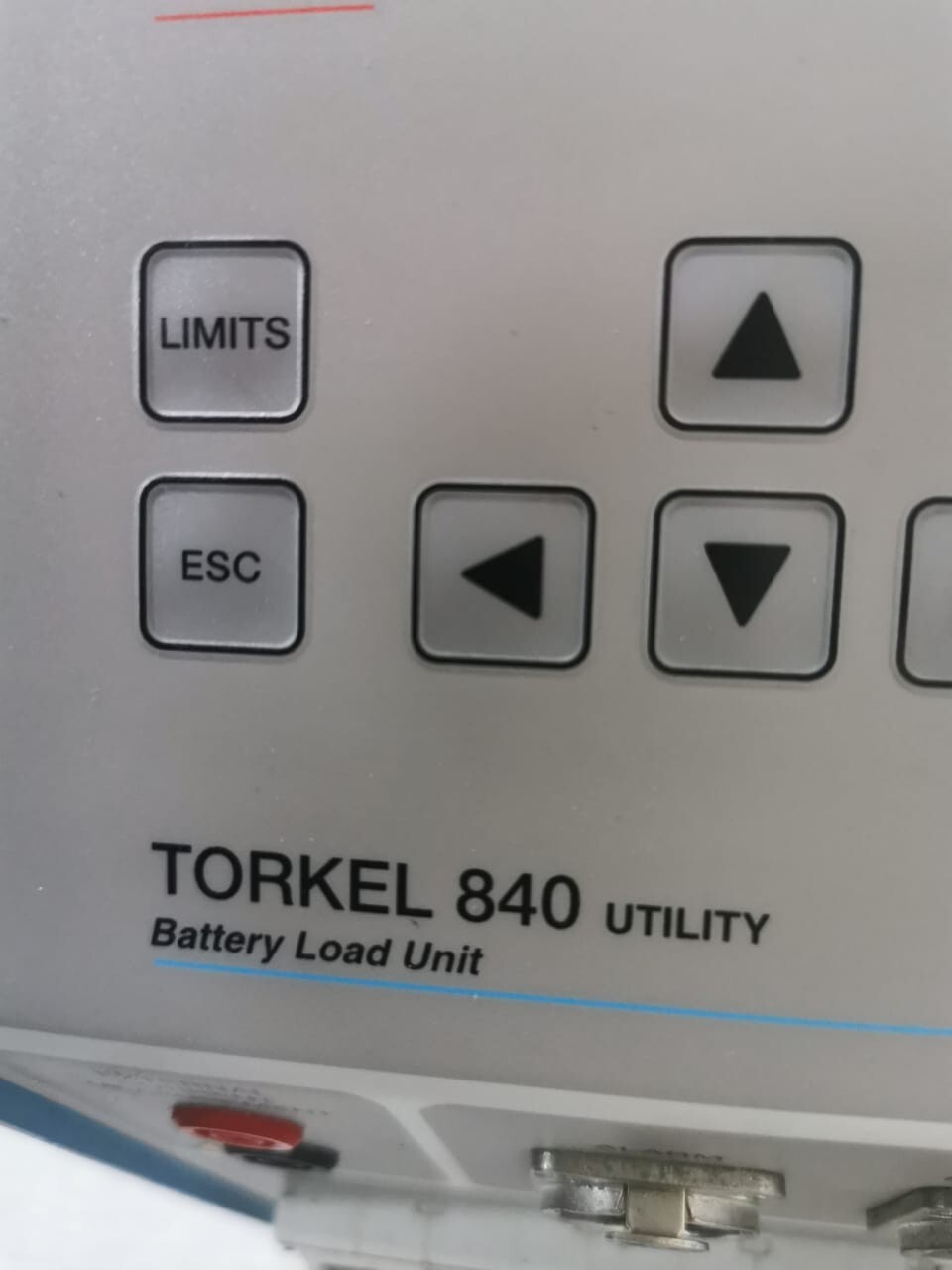 TORKEL 840 TORKEL 840 UTILITY Battery Load Unit / GE Energy BS-49074, R104 10