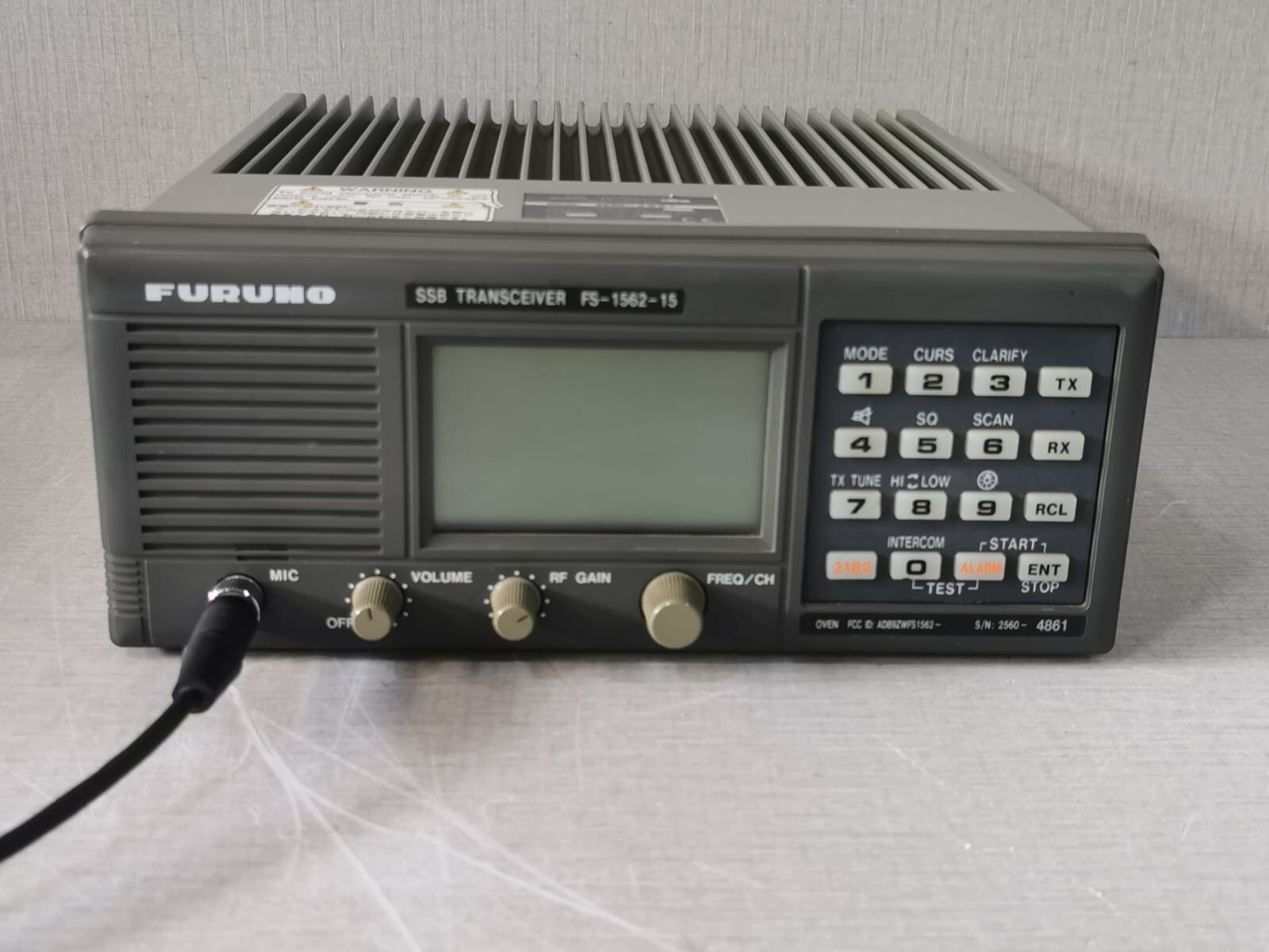 FURUNO FS-1562-15 FURUNO FS-1562-15 SSB Transceiver with Handset Microphone 3