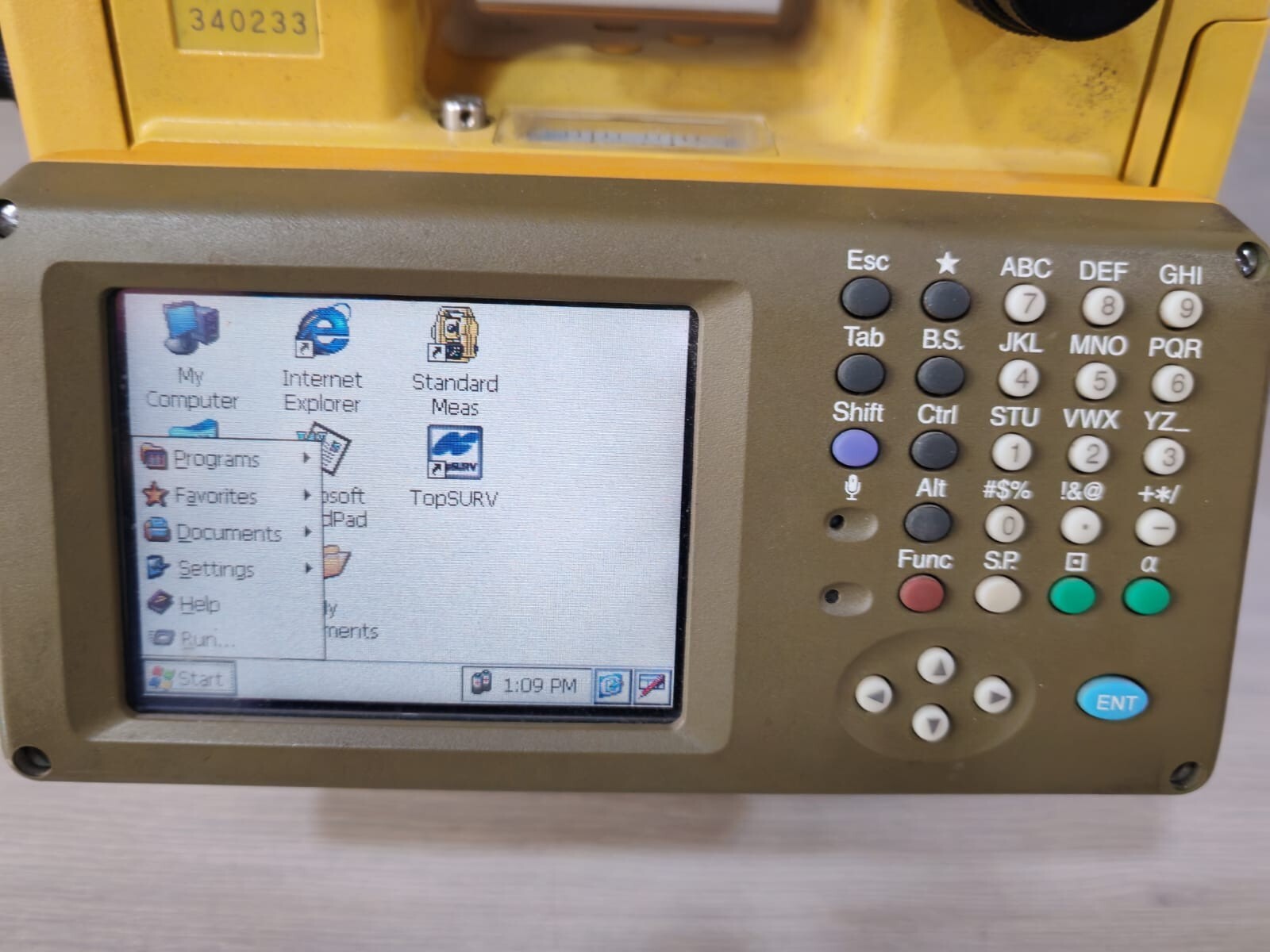Topcon GTS-722 TOPCON GTS-722 TOTAL STATION SURVEYING INSTRUMENTS 3