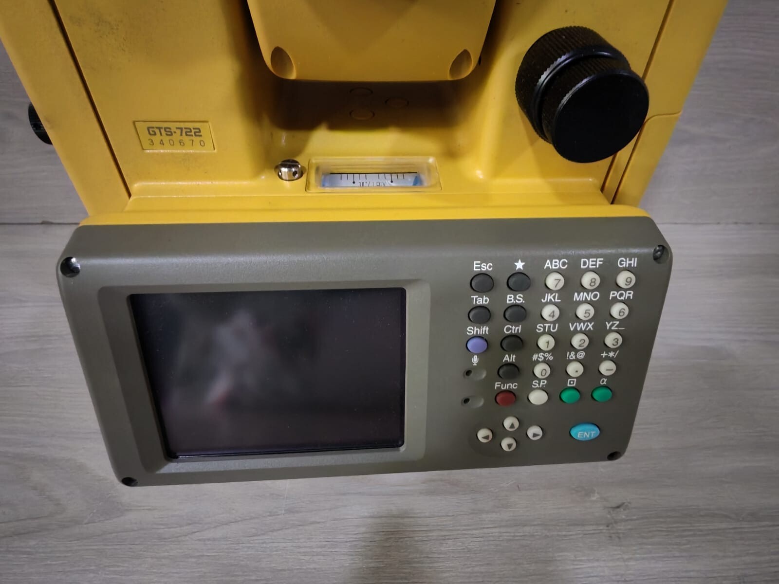 Topcon GTS-722 TOPCON GTS-722 TOTAL STATION SURVEYING INSTRUMENTS 5