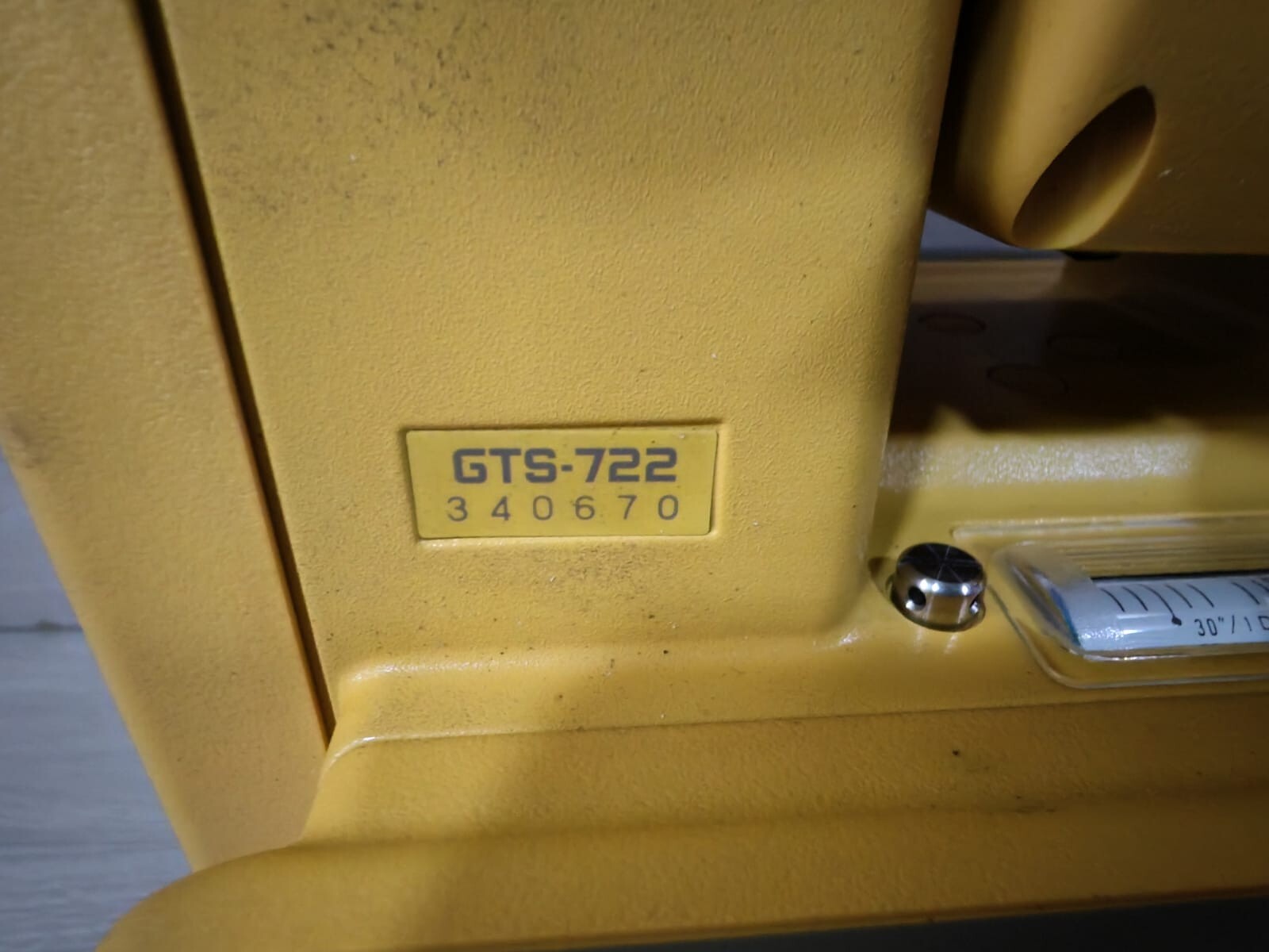 Topcon GTS-722 TOPCON GTS-722 TOTAL STATION SURVEYING INSTRUMENTS 6