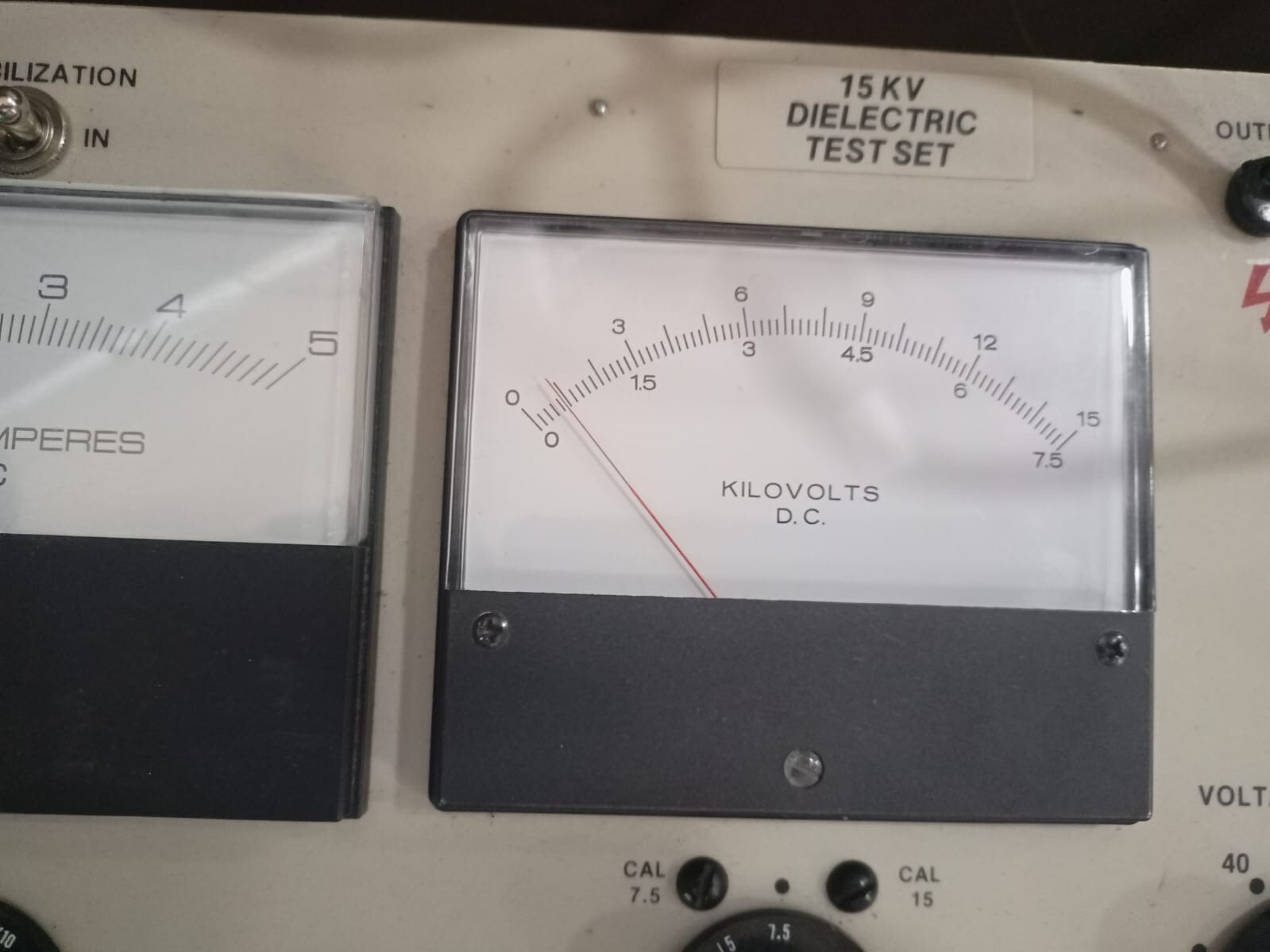 BIDDLE INSTRUMENTS CAT .220015 BIDDLE INSTRUMENTS 15KV DIELECTRIC TEST SET CAT.220015 5