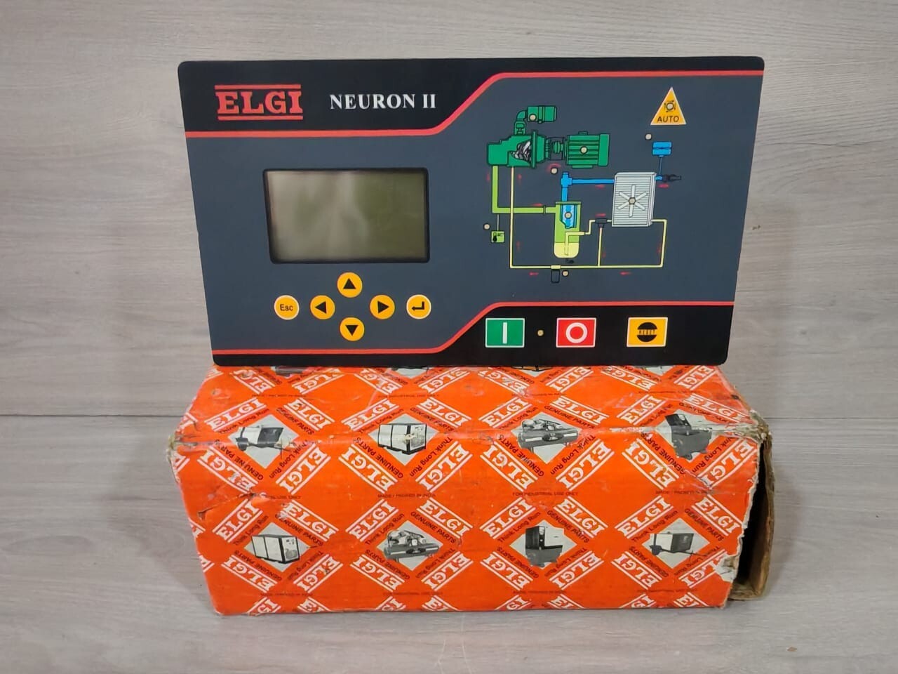 ELGI NEURON II 00897701N COMPRESSOR CONTROLLER - NEW WITH OLD STOCK BOX