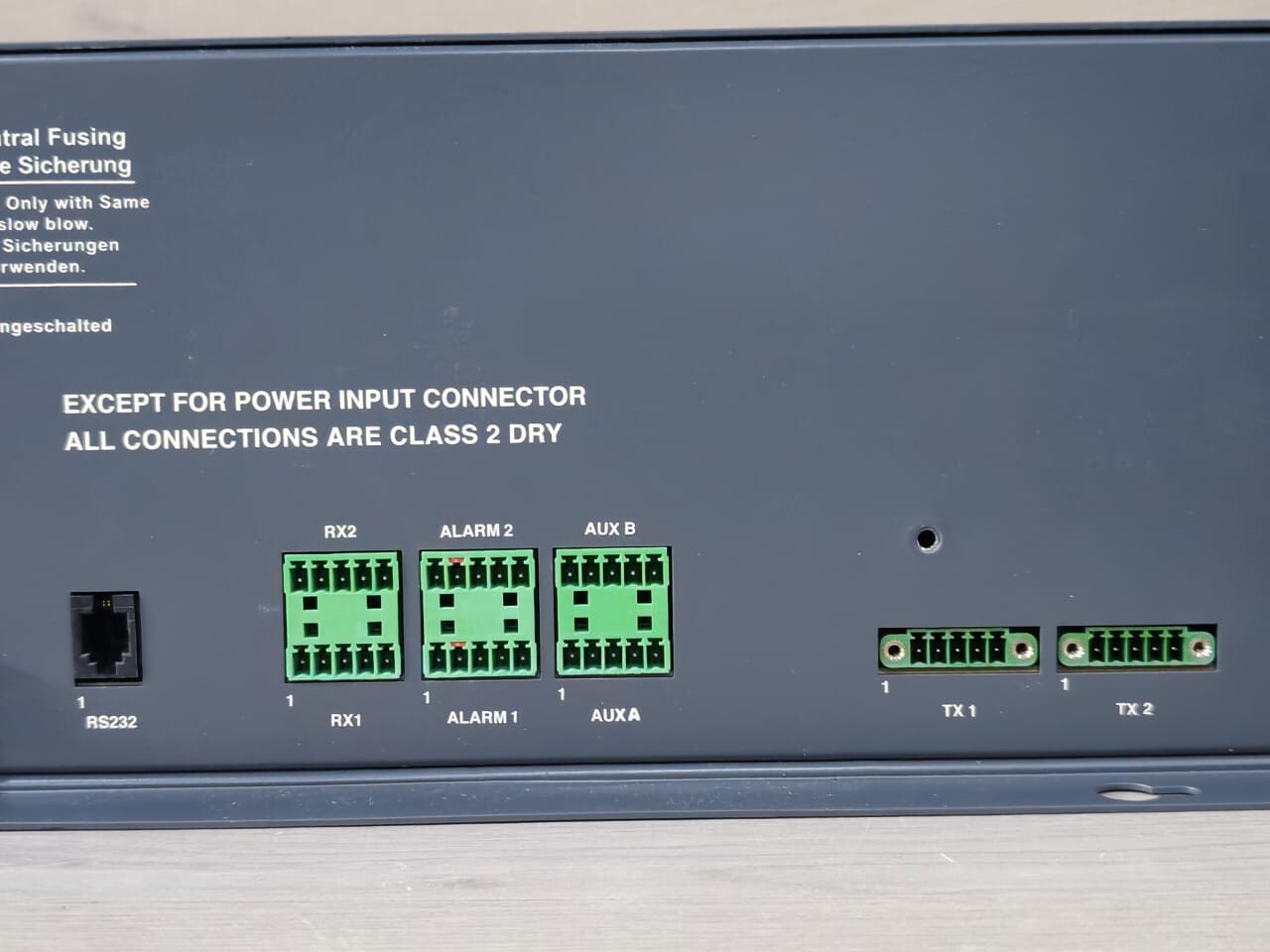 Sensormatic 0319-0009-01 Sensormatic AMS-1080 UltraLane Controller P/n: 0319-0009-01 Rev. G0 7