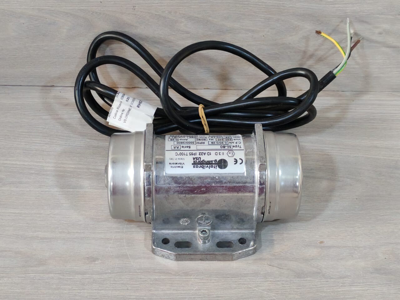 Italvibras M-60 Italvibras M-60 Motor Electric Vibrators 4