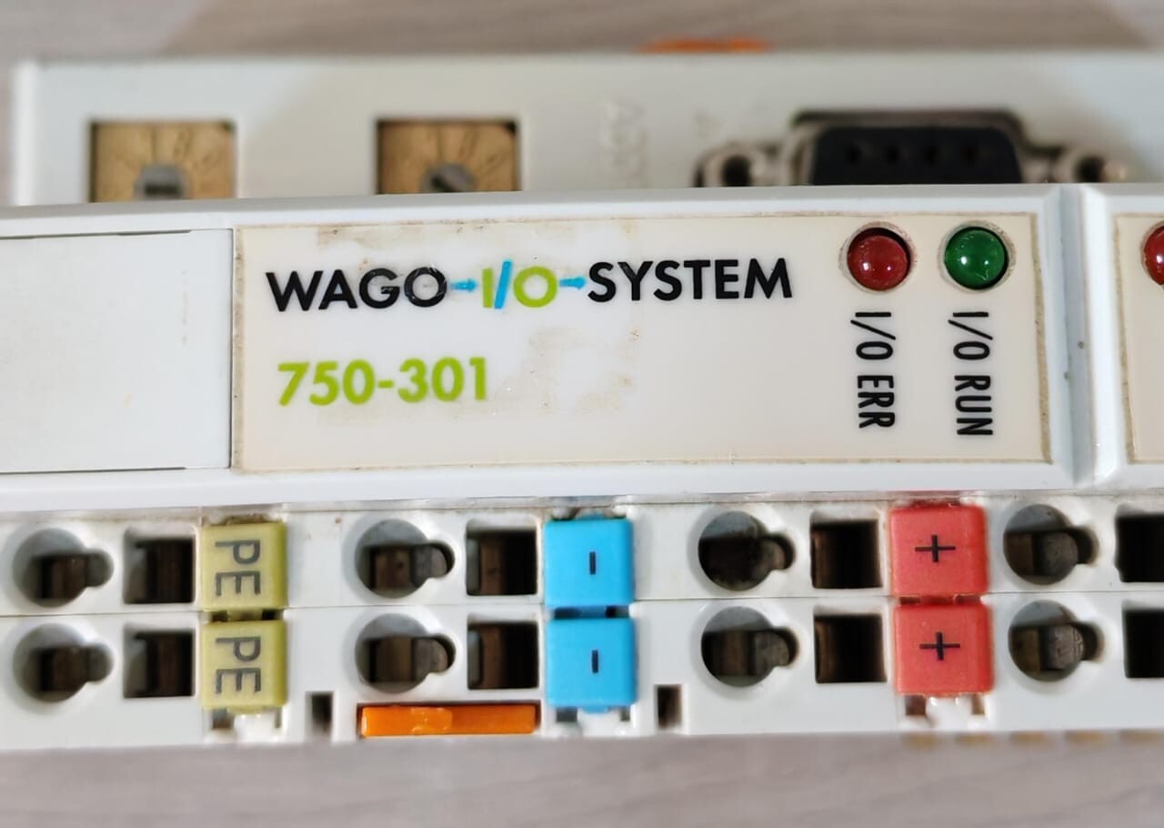 Wago 750-301 WAGO I/O SYSTEM 750-301 PROFIBUS KOPPLER 2399WK07 MODULE 2