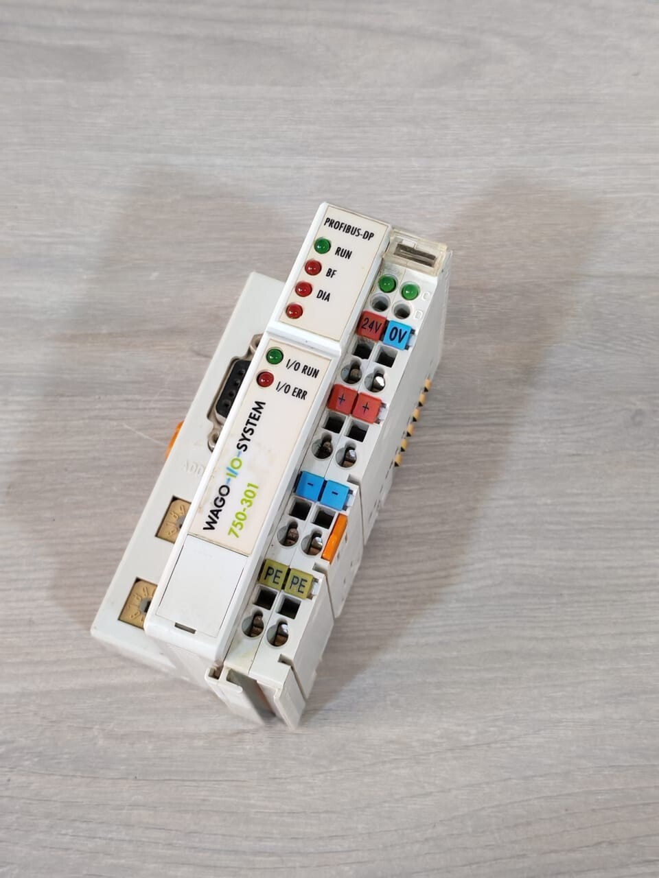 Wago 750-301 WAGO I/O SYSTEM 750-301 PROFIBUS KOPPLER 2399WK07 MODULE 4