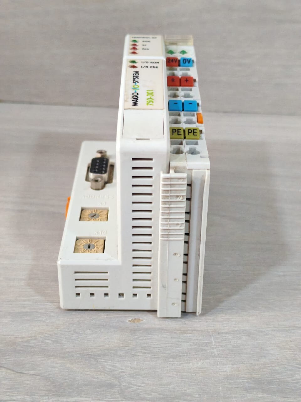 Wago 750-301 WAGO I/O SYSTEM 750-301 PROFIBUS KOPPLER 2399WK07 MODULE 6