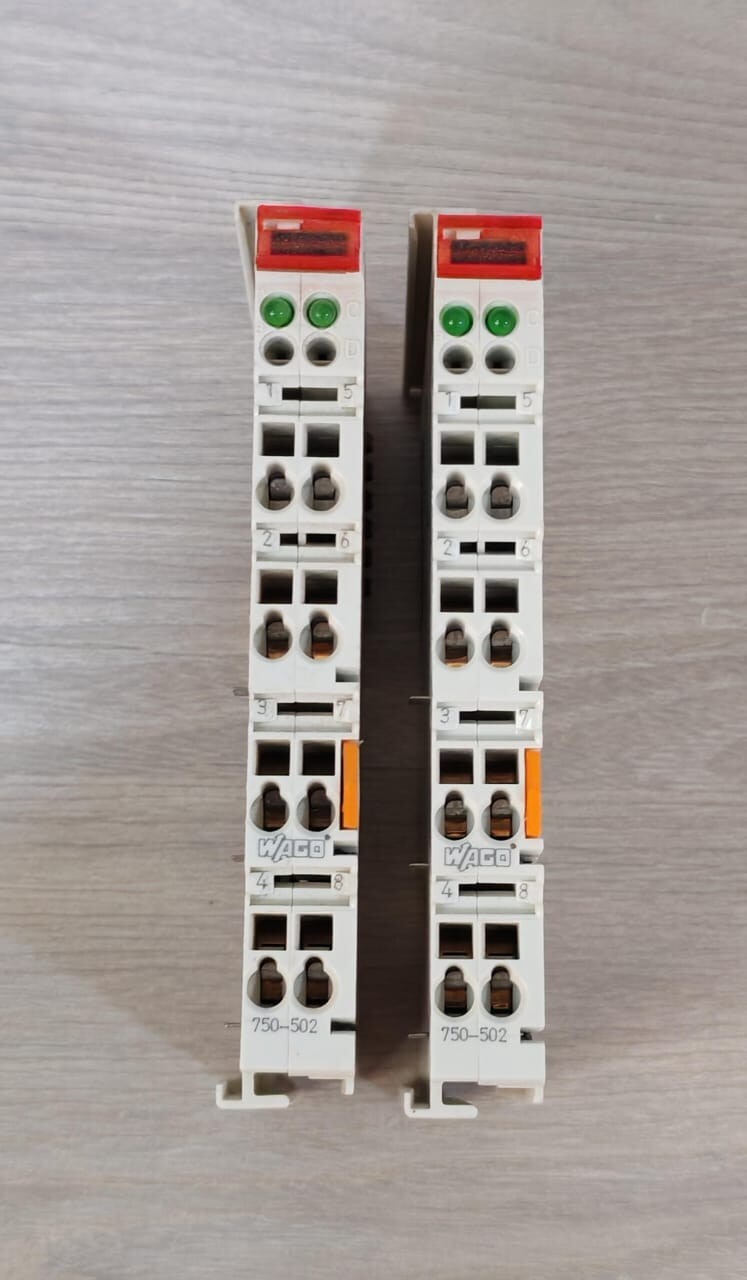 WAGO 750-502 2D0 24VDC 2.0A OUTPUT MODULE