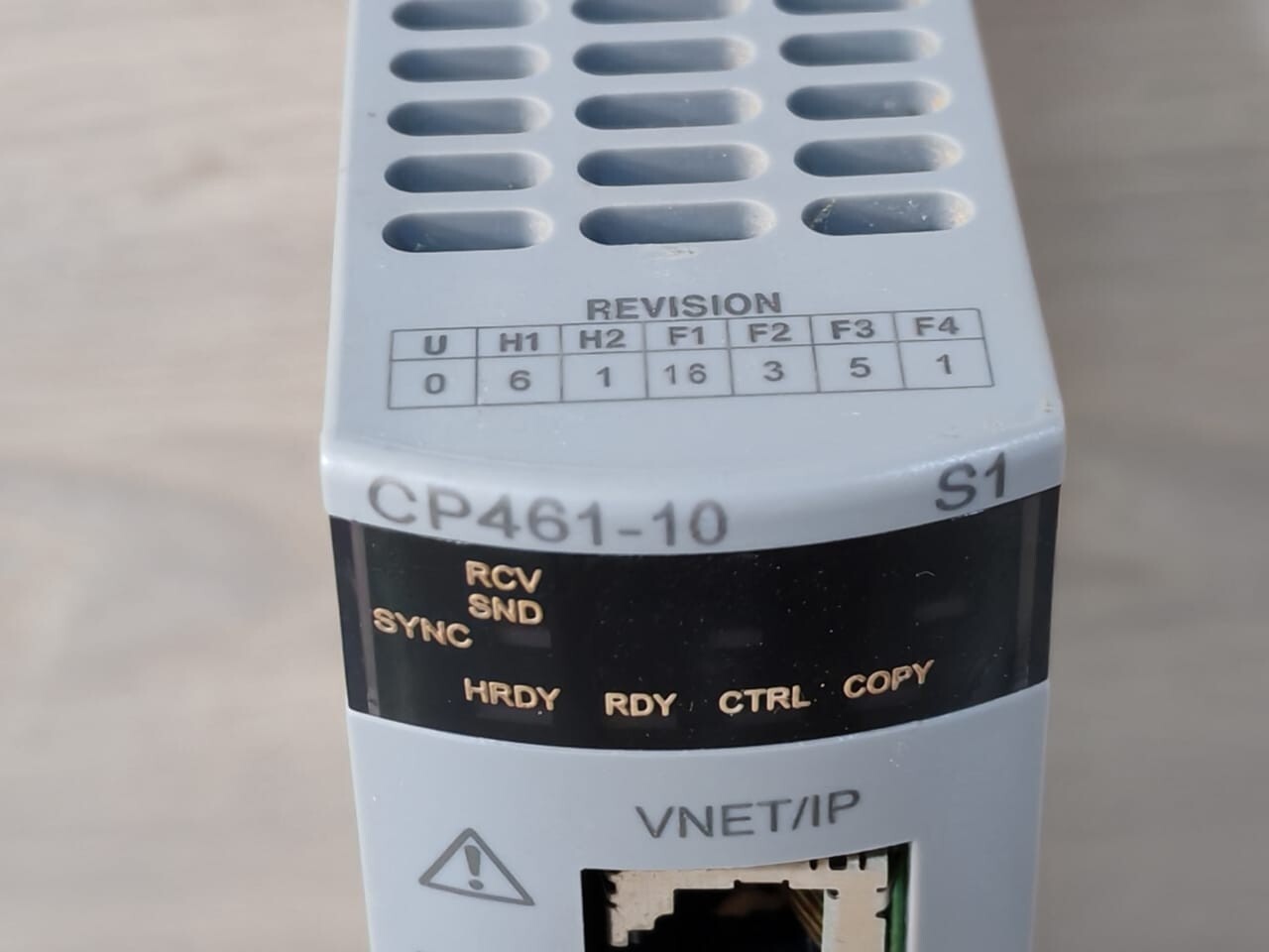 Yokogawa CP461-10 S1 YOKOGAWA CP461 PROCESSOR MODULE CP461-10 S1 - Missing Front Cover 2