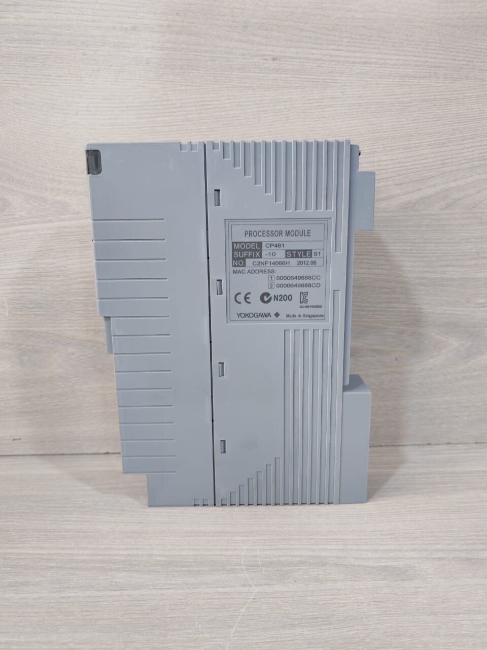 Yokogawa CP461-10 S1 YOKOGAWA CP461 PROCESSOR MODULE CP461-10 S1 - Missing Front Cover 5
