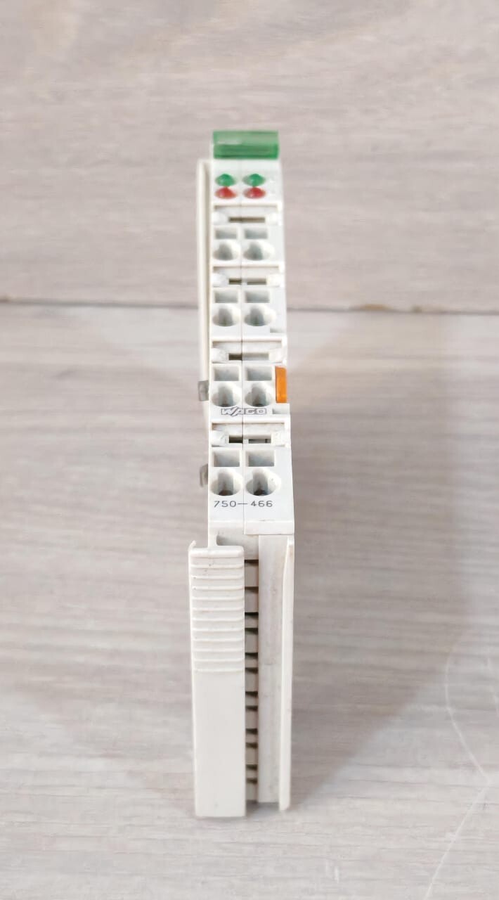 WAGO 750-466 PCS WAGO 750-466 2-CHANNEL 4-20mA SINGLE-ENDED TERMINAL 9