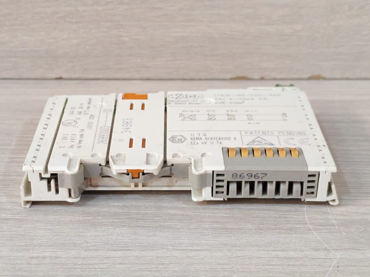 WAGO 750-466 PCS WAGO 750-466 2-CHANNEL 4-20mA SINGLE-ENDED TERMINAL 10