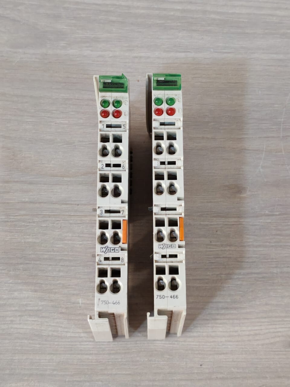 PCS WAGO 750-466 2-CHANNEL 4-20mA SINGLE-ENDED TERMINAL