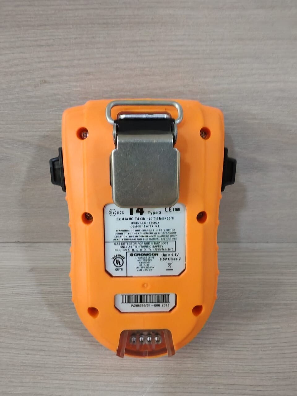 CROWCON T4-HOCA CROWCON T4-HOCA MULTI GAS DETECTOR T4 4 GAS-H2S,O2,CO,CH4% LEL 4